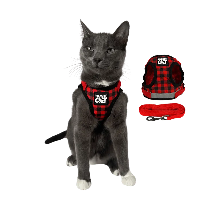 Travel Cat "The True Adventurer" Reflective Cat & Kitten Harness And Leash