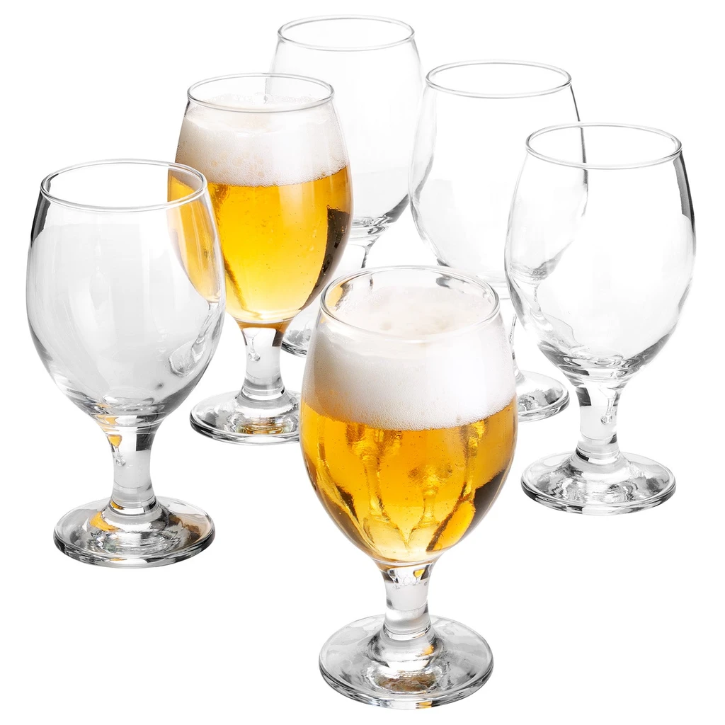 Crystalia Toledo Beer Glasses