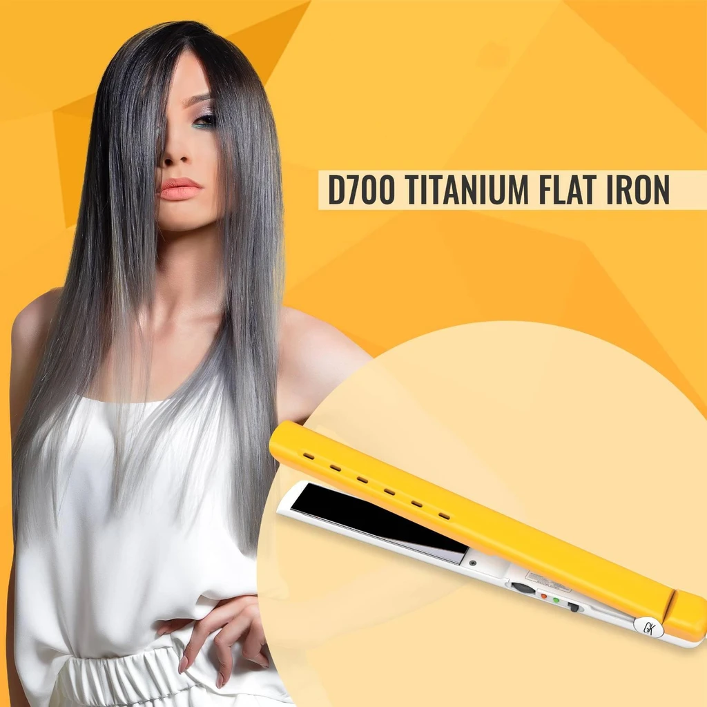 GK Hair D700 Titanium Flat Iron