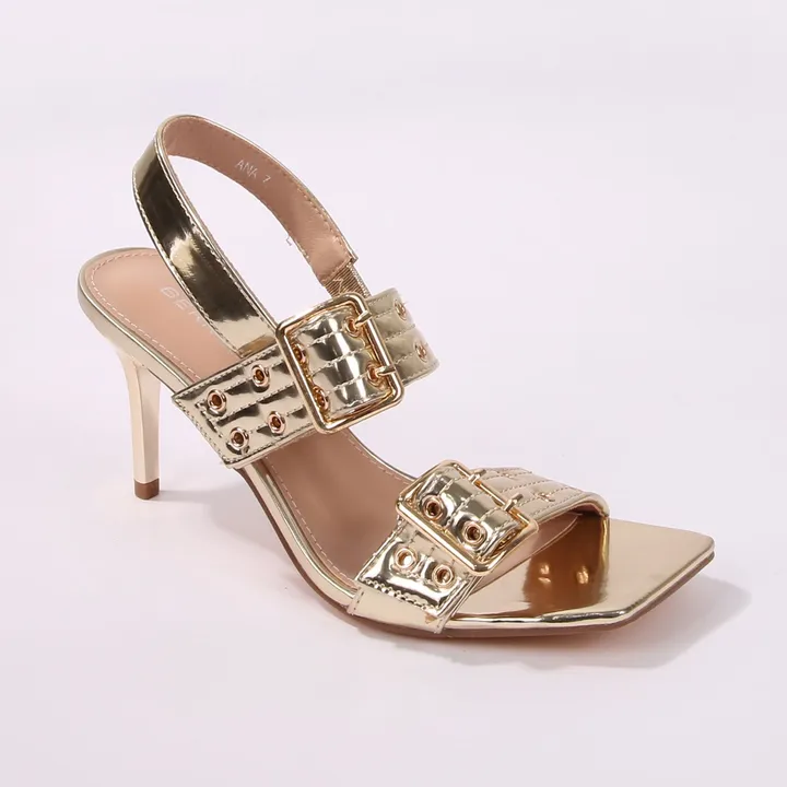Berness Ana Buckled Stiletto Heel Sandals