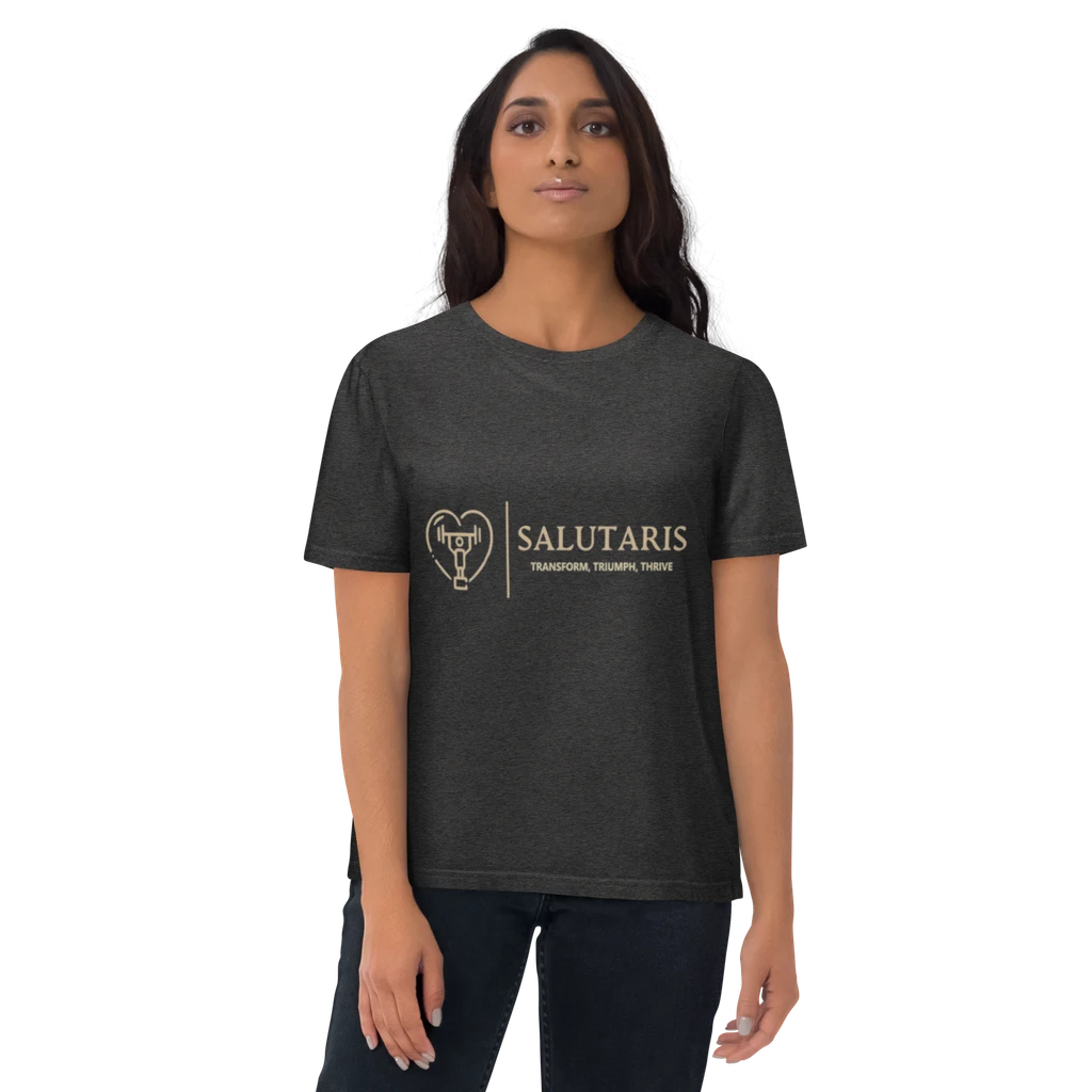 Salutaris Health and Fitness Unisex Organic Cotton T-Shirt