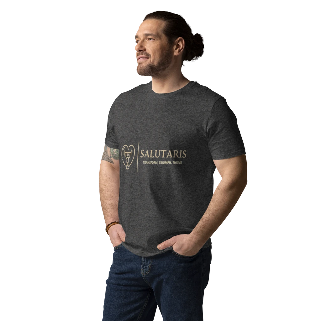 Salutaris Health and Fitness Unisex Organic Cotton T-Shirt