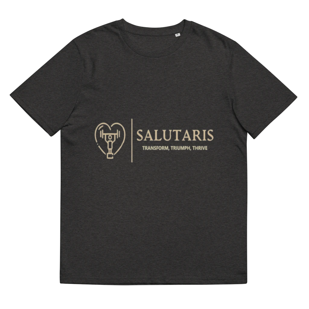 Salutaris Health and Fitness Unisex Organic Cotton T-Shirt