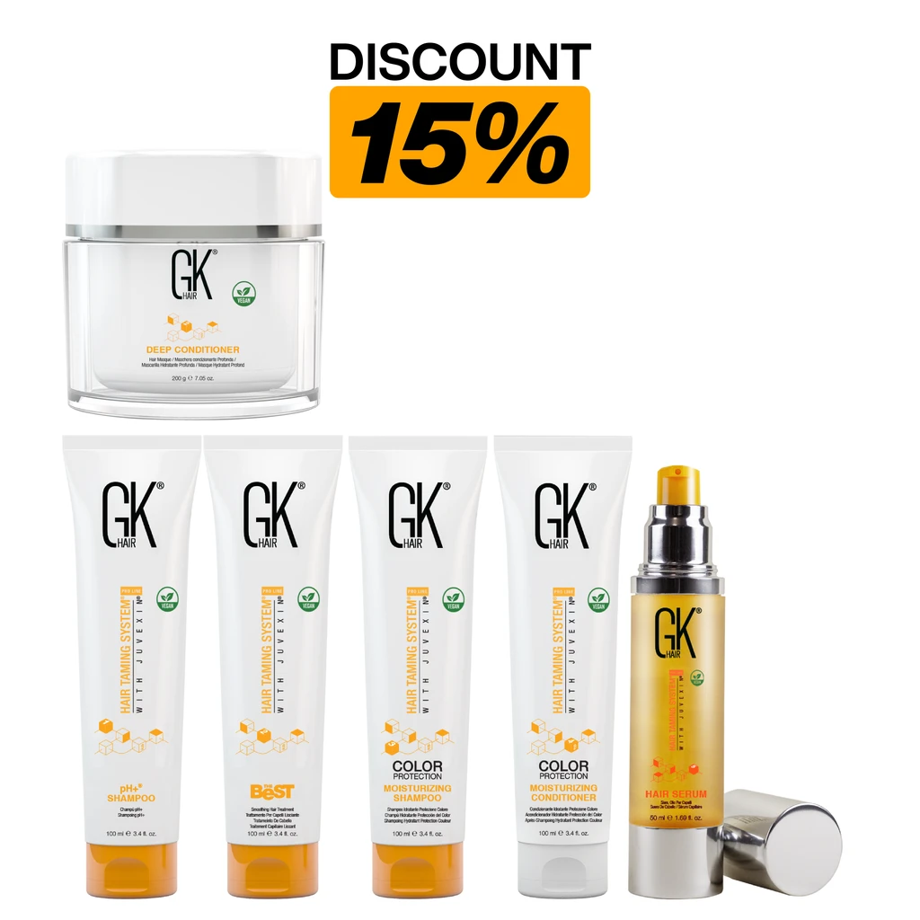 GK Hair Smooth Your Style Kit