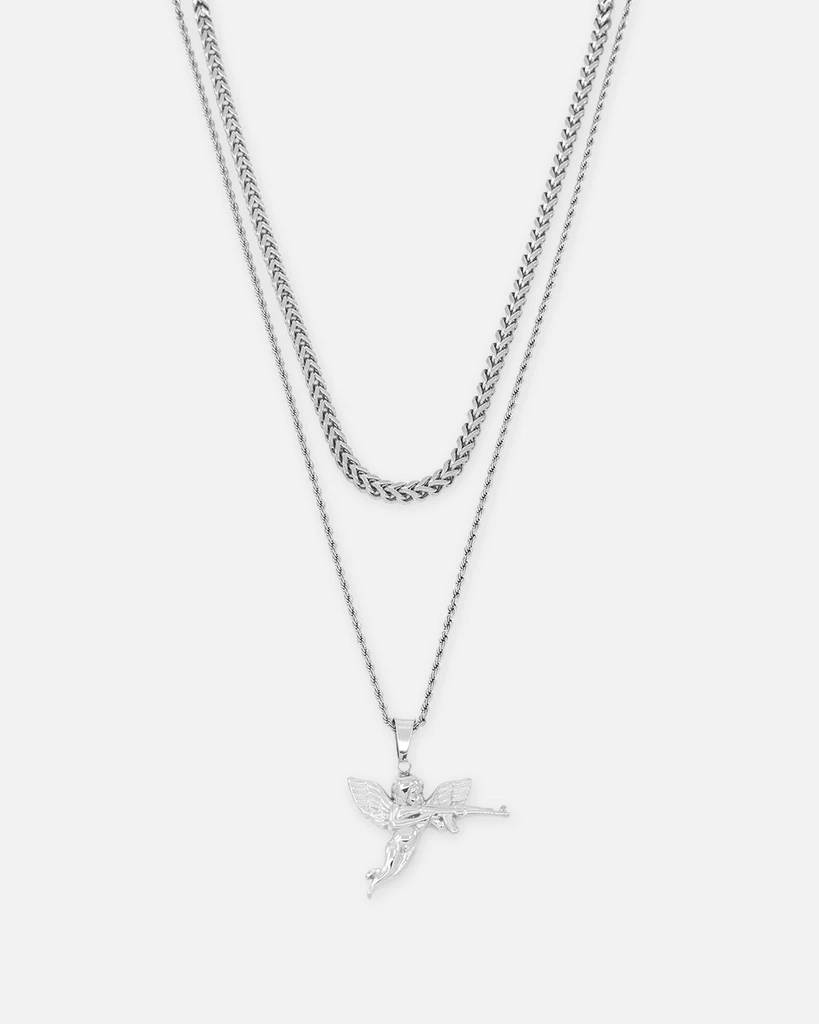 Saint Morta Franco Rope Cupid Chain Set