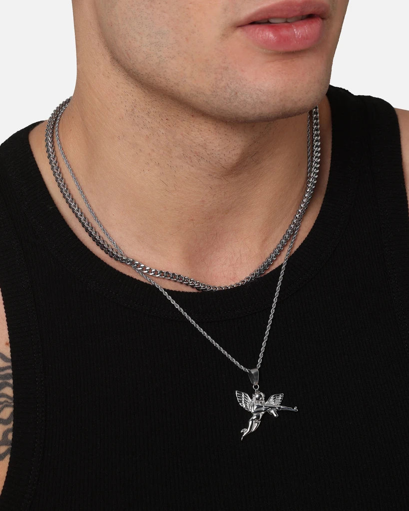 Saint Morta Franco Rope Cupid Chain Set