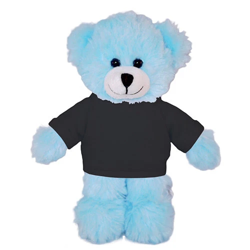 Plushland Soft Plush Blue Teddy Bear With Tee