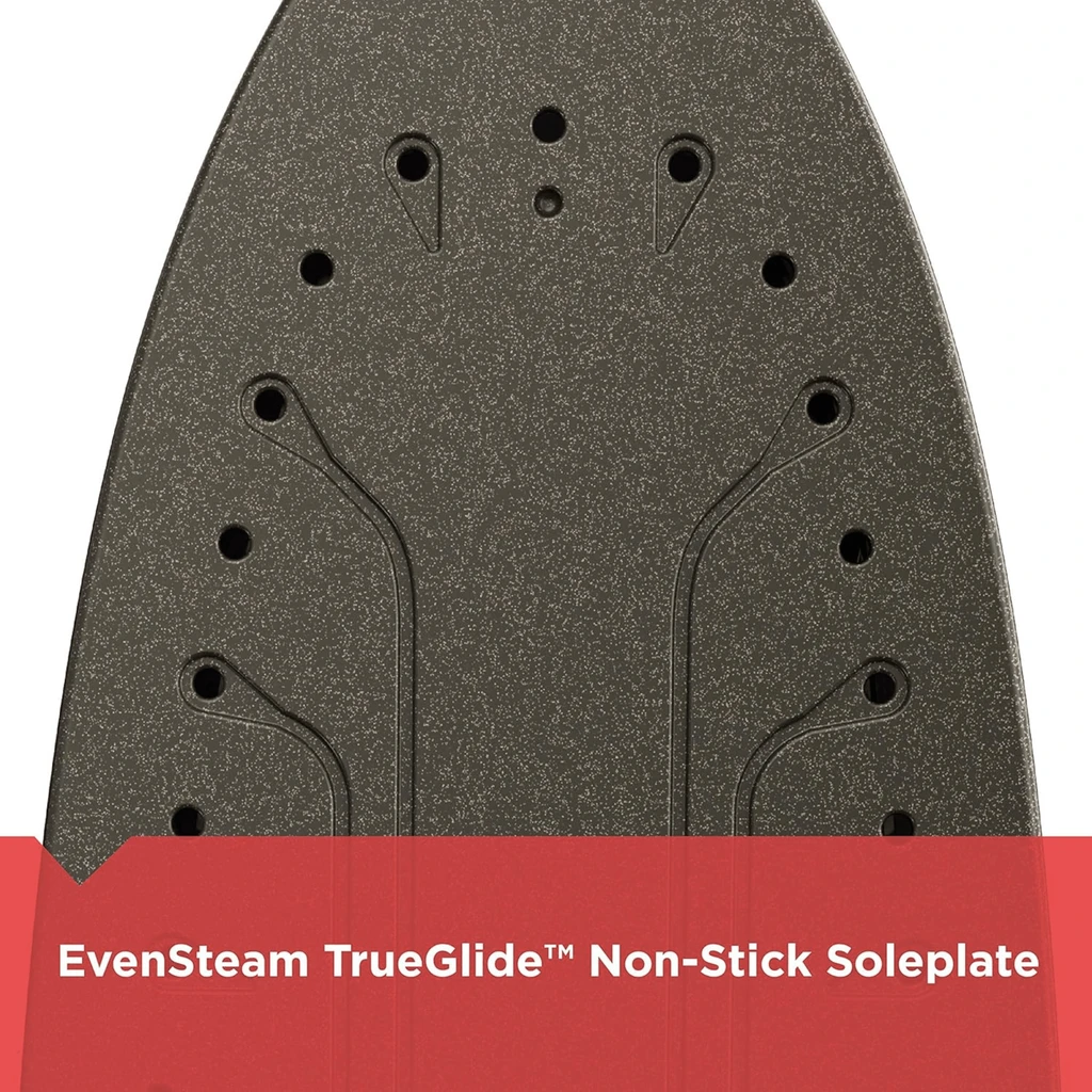 Black & Decker Easy Steam Compact Iron with EvenSteam TrueGlide Non-Stick Soleplate