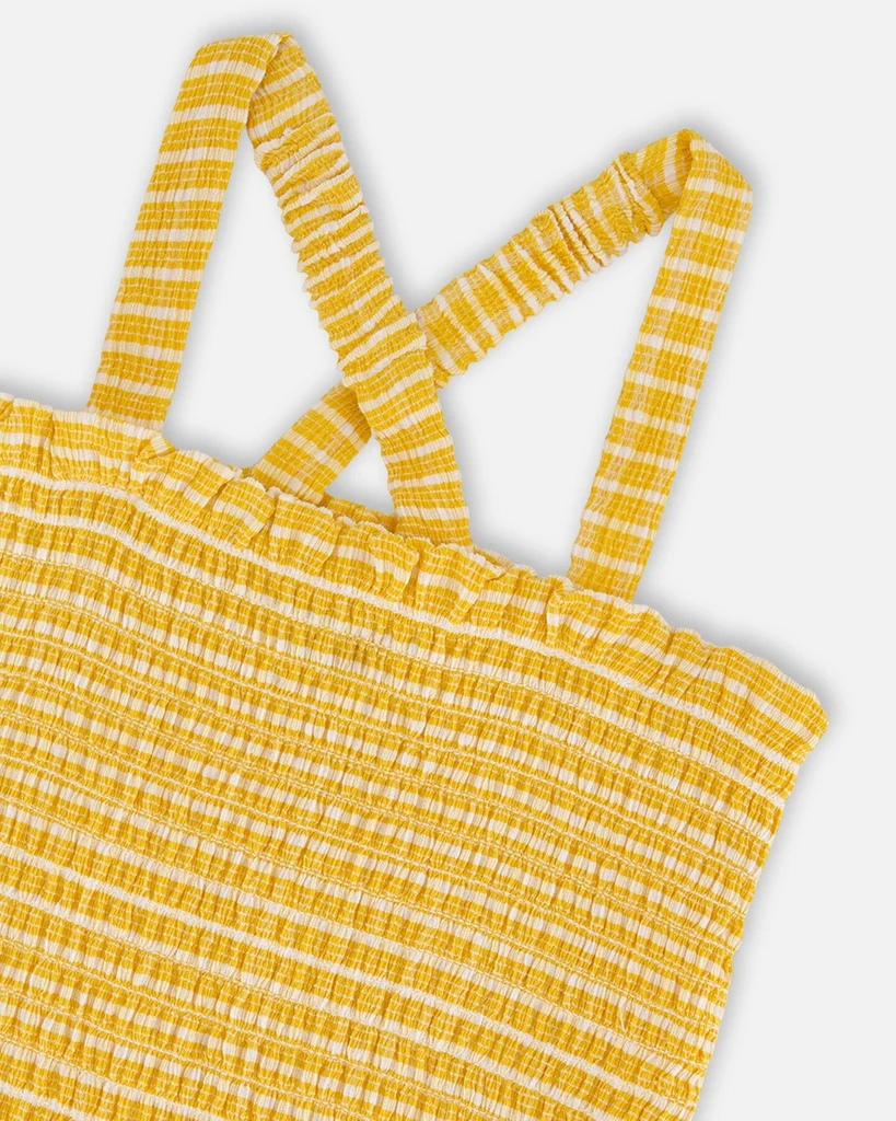 Deux par Deux Smocked Tank Top