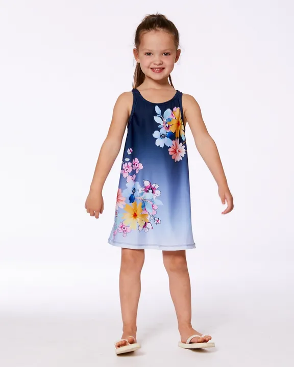 Deux par Deux Printed Beach Dress
