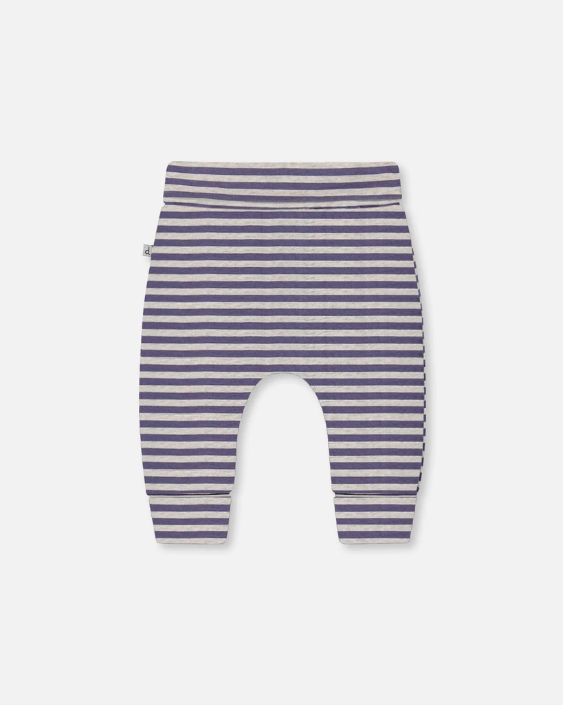 Deux par Deux Printed Organic Cotton Evolutive Pant