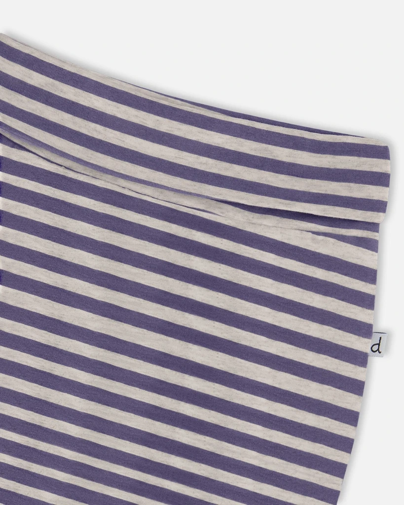 Deux par Deux Printed Organic Cotton Evolutive Pant