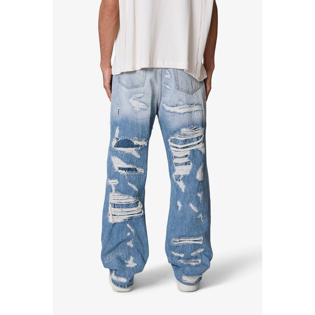 MNML Ultra Baggy Better Repaired Denim