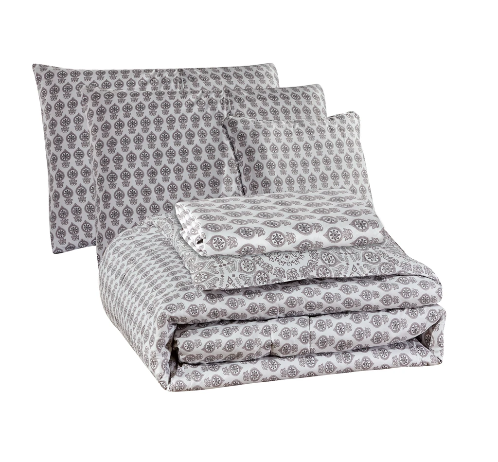 Lux Decor Collection 5-Piece Reversible Comforter Set