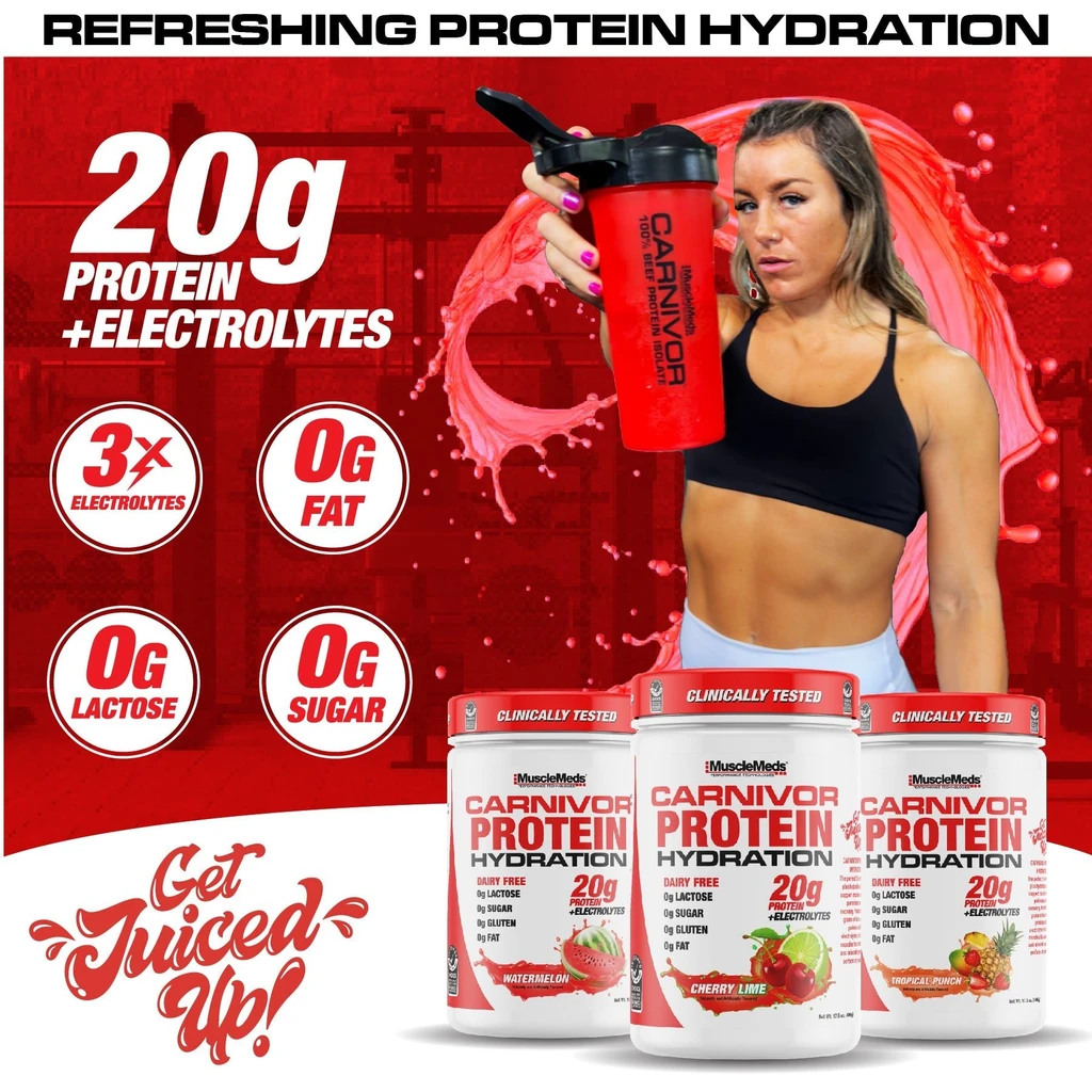 MuscleMeds Carnivor Protein Hydration Powder
