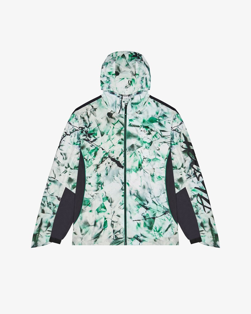 Malbon■(M)[MALBON X FUTURA]Rain Jacket■送料込 Malbon Golf x Futura Shell Jacket | White | FARFETCH JO
