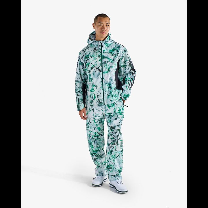 Malbon Golf Futura Crackle Camo Rain Jacket XL | Flip App