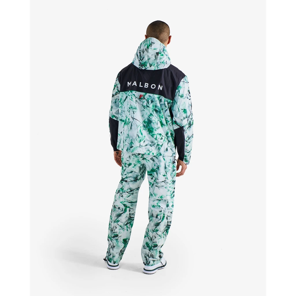 Malbon■(M)[MALBON X FUTURA]Rain Jacket■送料込 Malbon Golf x Futura Shell Jacket | White | FARFETCH JO