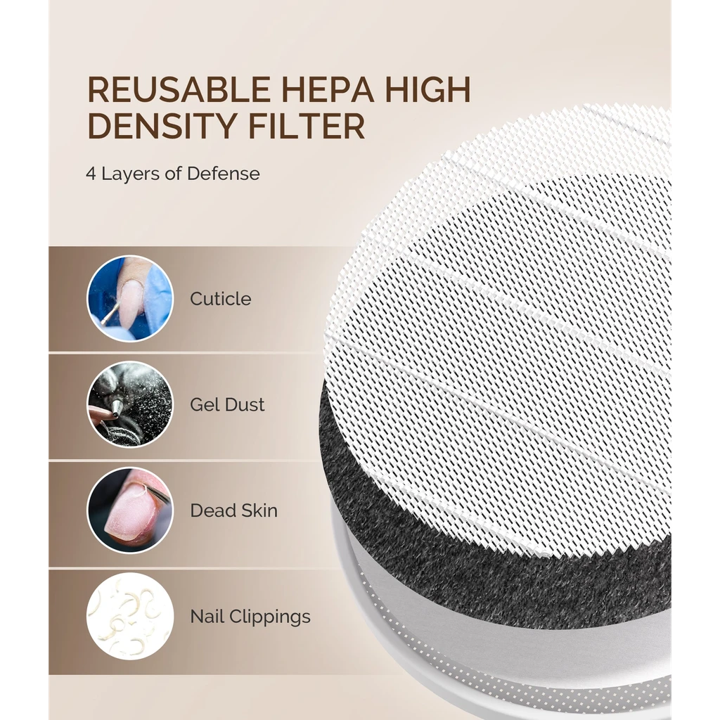 MelodySusie HPro Nail Dust Collector