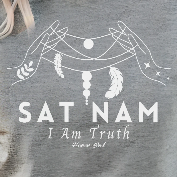 Human Soul Shop Sat Nam Cosmic Yoga T-Shirt