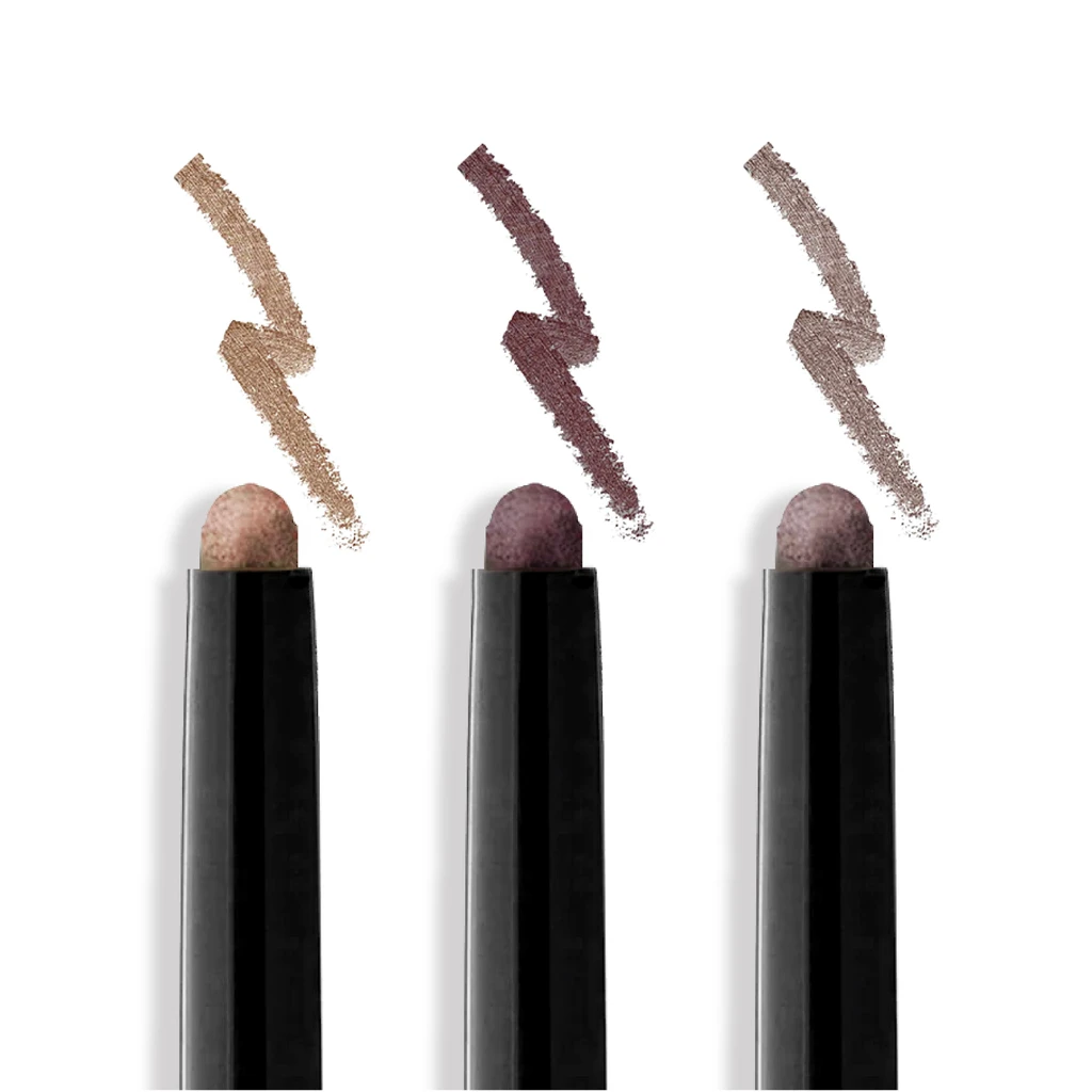 Billion Dollar Beauty Shimmer Eyeshadow Stick Trio for Effortless Eye Makeup
