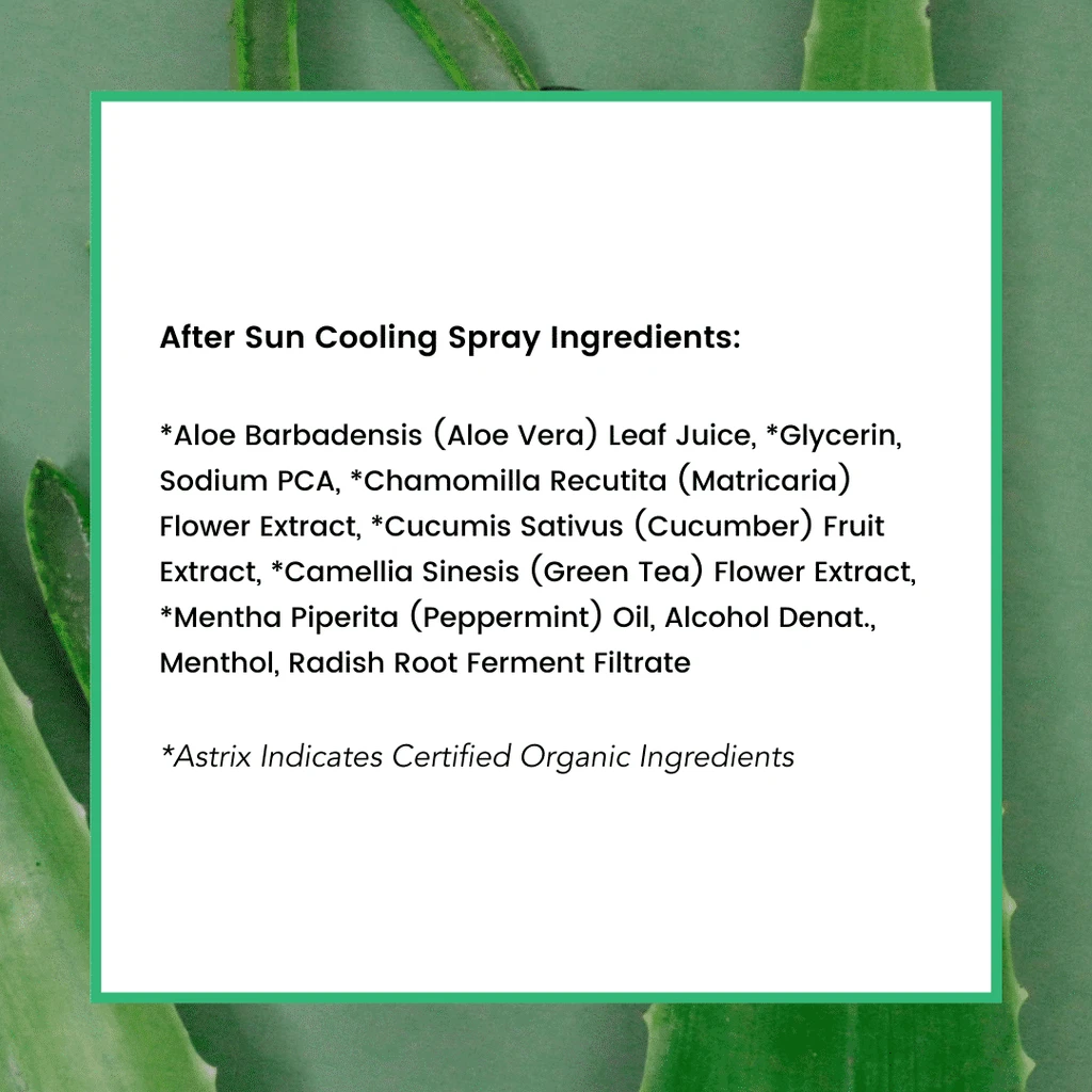 Beauty by Earth After Sun Cooling Spray