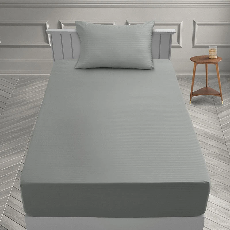 Lux Decor Collection Stripe Line Deep Pocket Bed Sheets Set