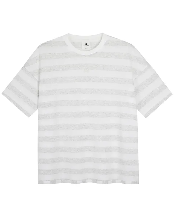 Magnlens Stripe Boxy Tee