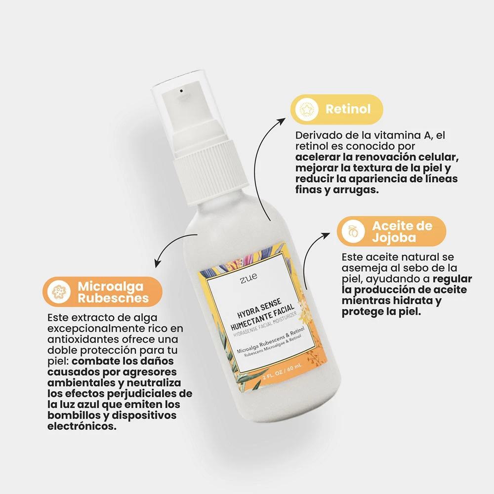 Zue Botanicals Hydra Sense Humectante Facial
