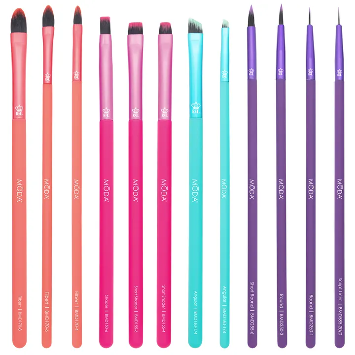 Moda Brush Bold Artistry Makeup Brush Set
