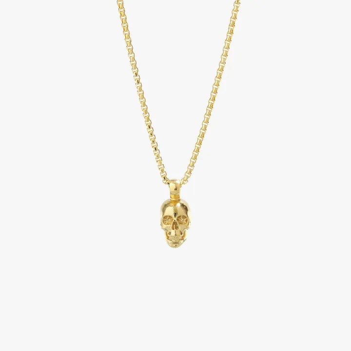 Degs & Sal Skull Necklace