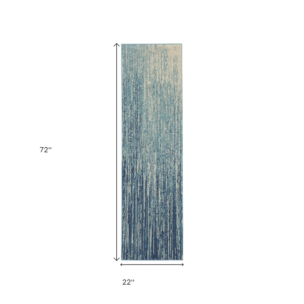 HomeRoots Abstract Runner Rug