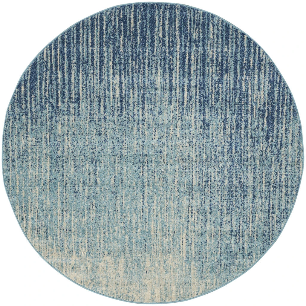 HomeRoots Abstract Round Rug