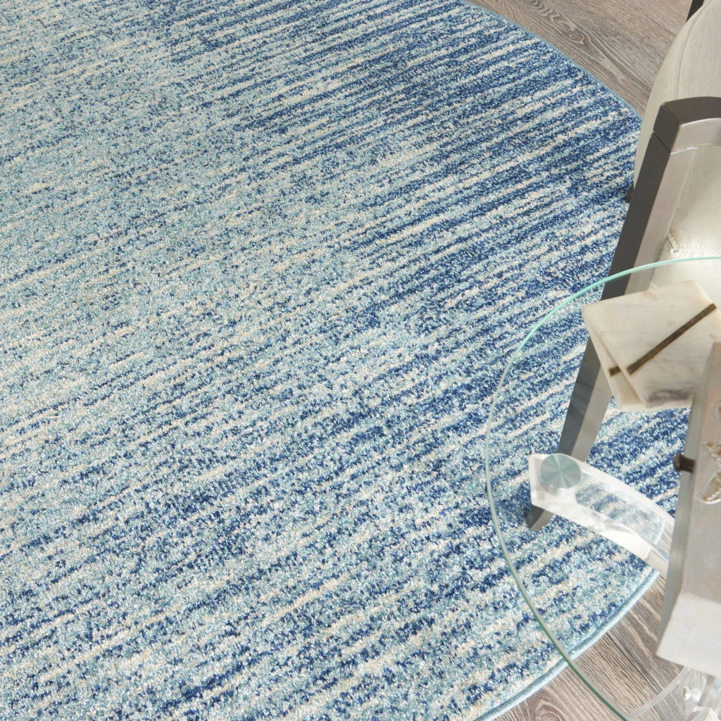 HomeRoots Abstract Round Rug