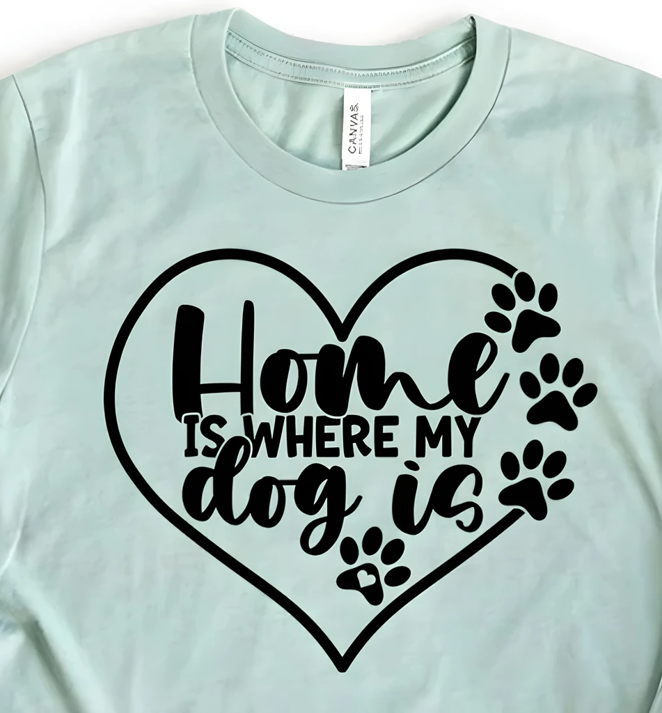 Furr Baby Gifts Home Is Where My Dog Is T-Shirt