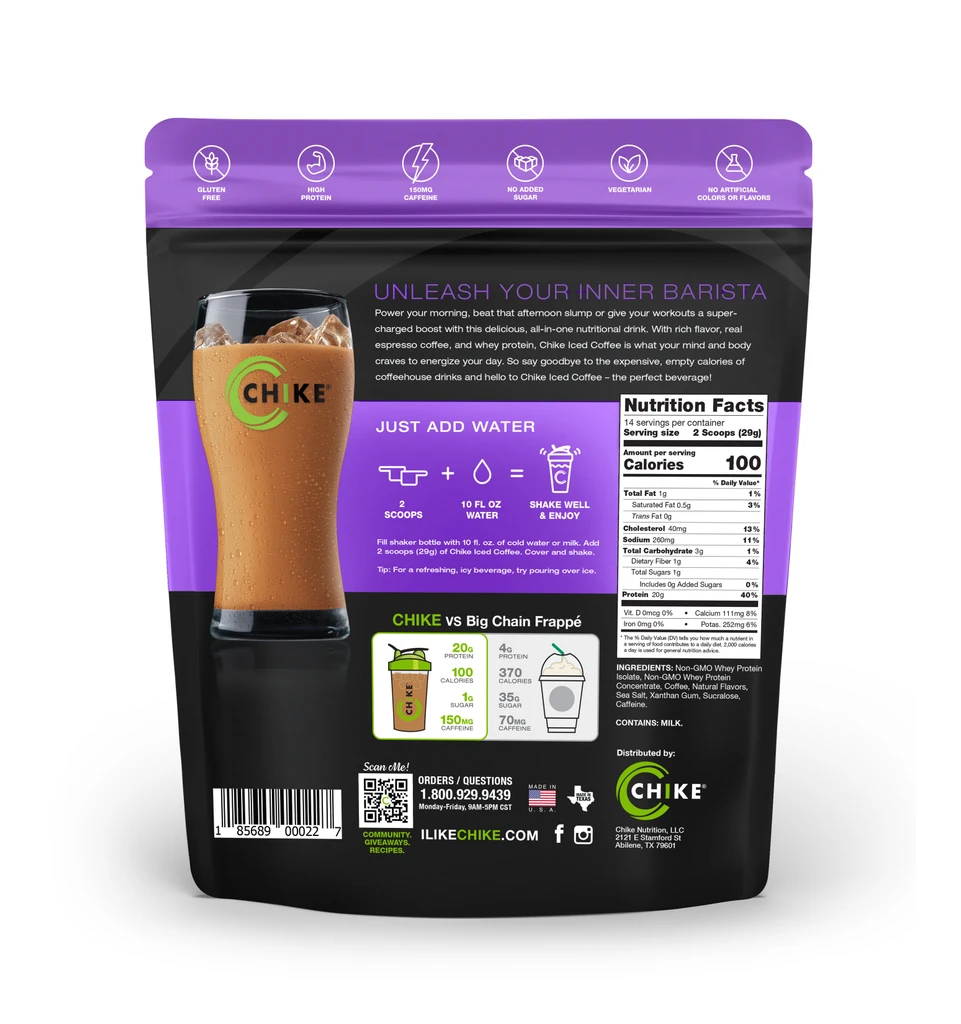 Chike Nutrition High Protein Iced Coffee