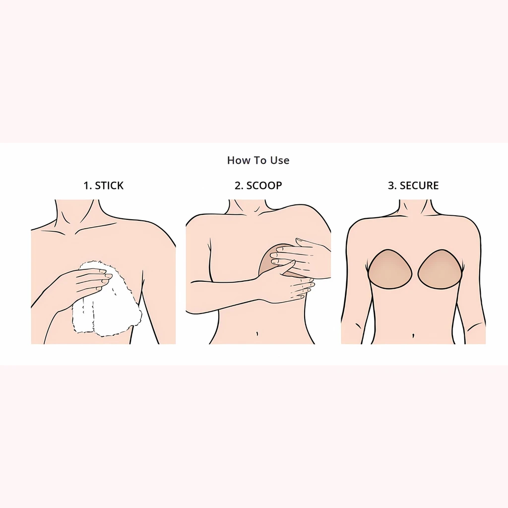 Boomba Classic Contour Mastectomy Pads