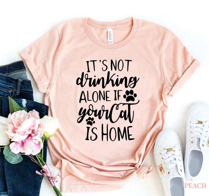 Furr Baby Gifts It's Not Drinking Alone T-Shirt 