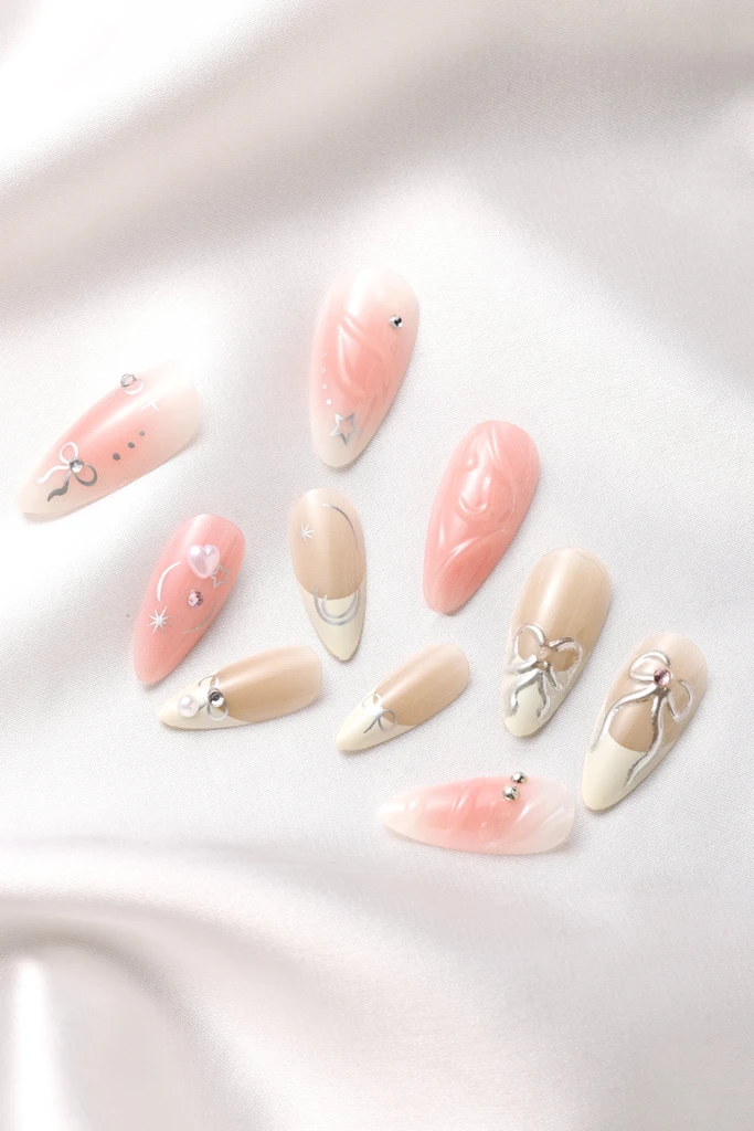 Never Have I Ever Shop BALLERINA SLIPPER - PRESS-ON NAILS