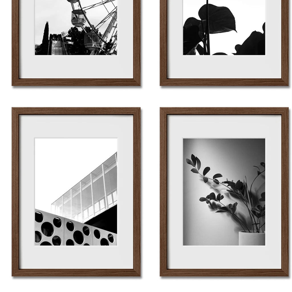 Haus and Hues Set Of 12 Gallery Frames - No Matting - Frames Only, No Printing