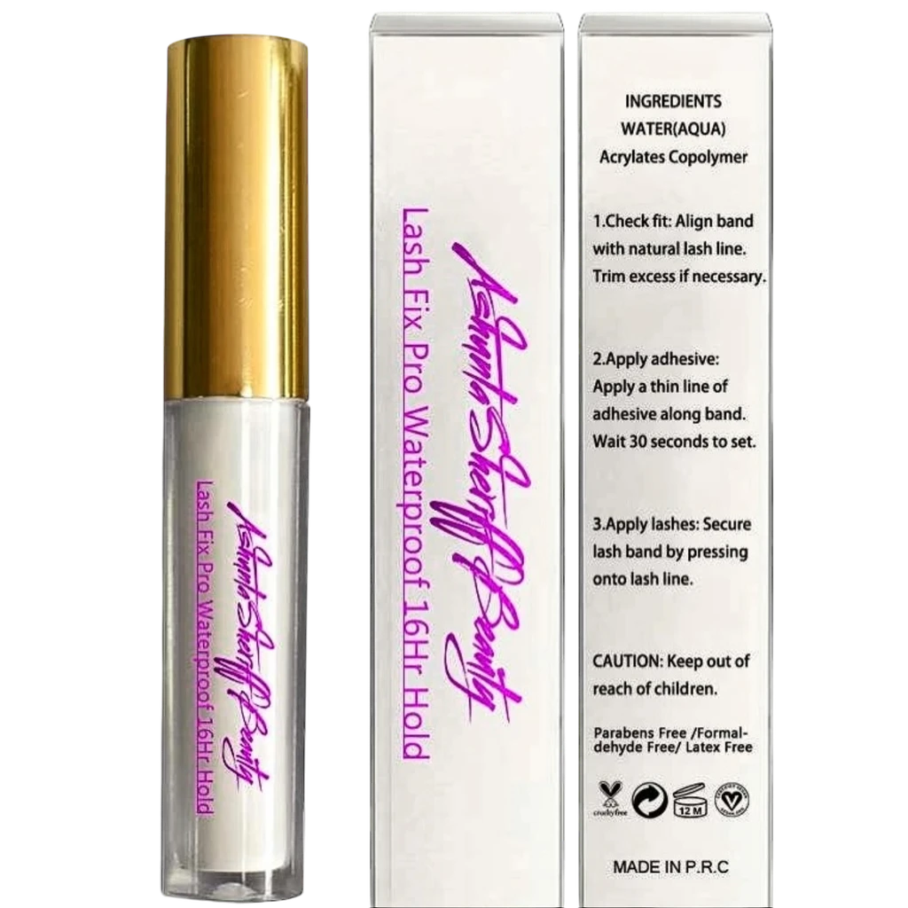 Ashunta Sheriff Beauty Lash Fix Pro 16 Hour Hold