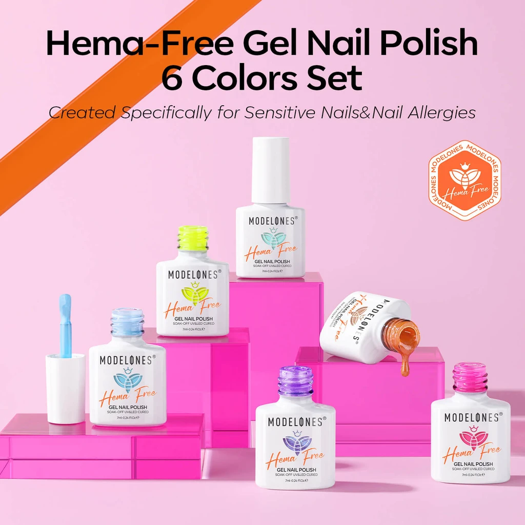 Modelones Hema-Free Gel Nail Polish Set