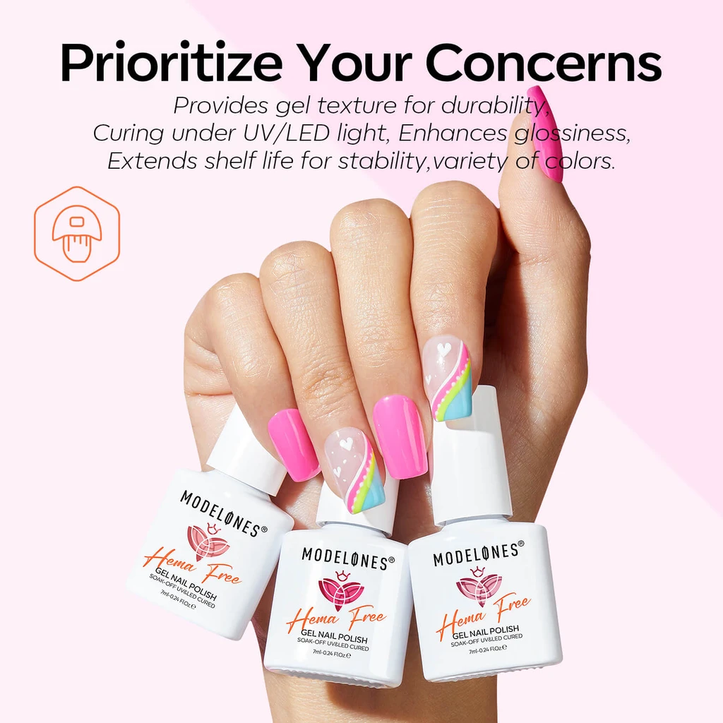 Modelones Hema-Free Gel Nail Polish Set