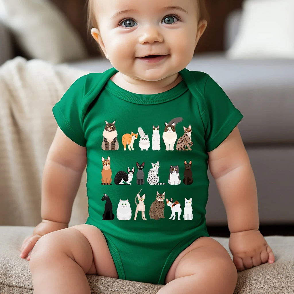 Refinery Number One Cat Lovers Kid's Tees, Farm Animal Infant Bodysuits, Pet, Illustration, Breeds, Youth Comfort Colors T-Shirt