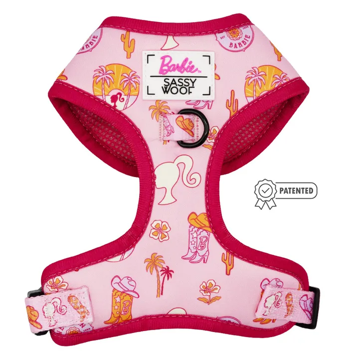 Sassy Woof Dog Adjustable Harness - Western Barbie™