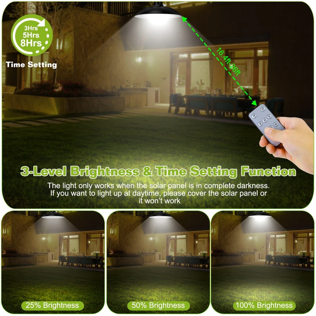 Directdeals Solar Shed Lights Dual Lighting Heads