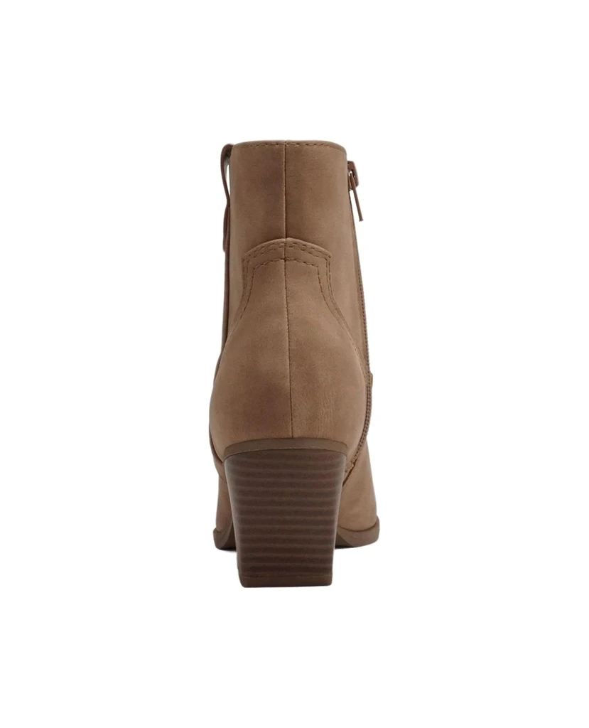 Shoe Time Soda Abeam Western Ankle Pointed Toe Bootie