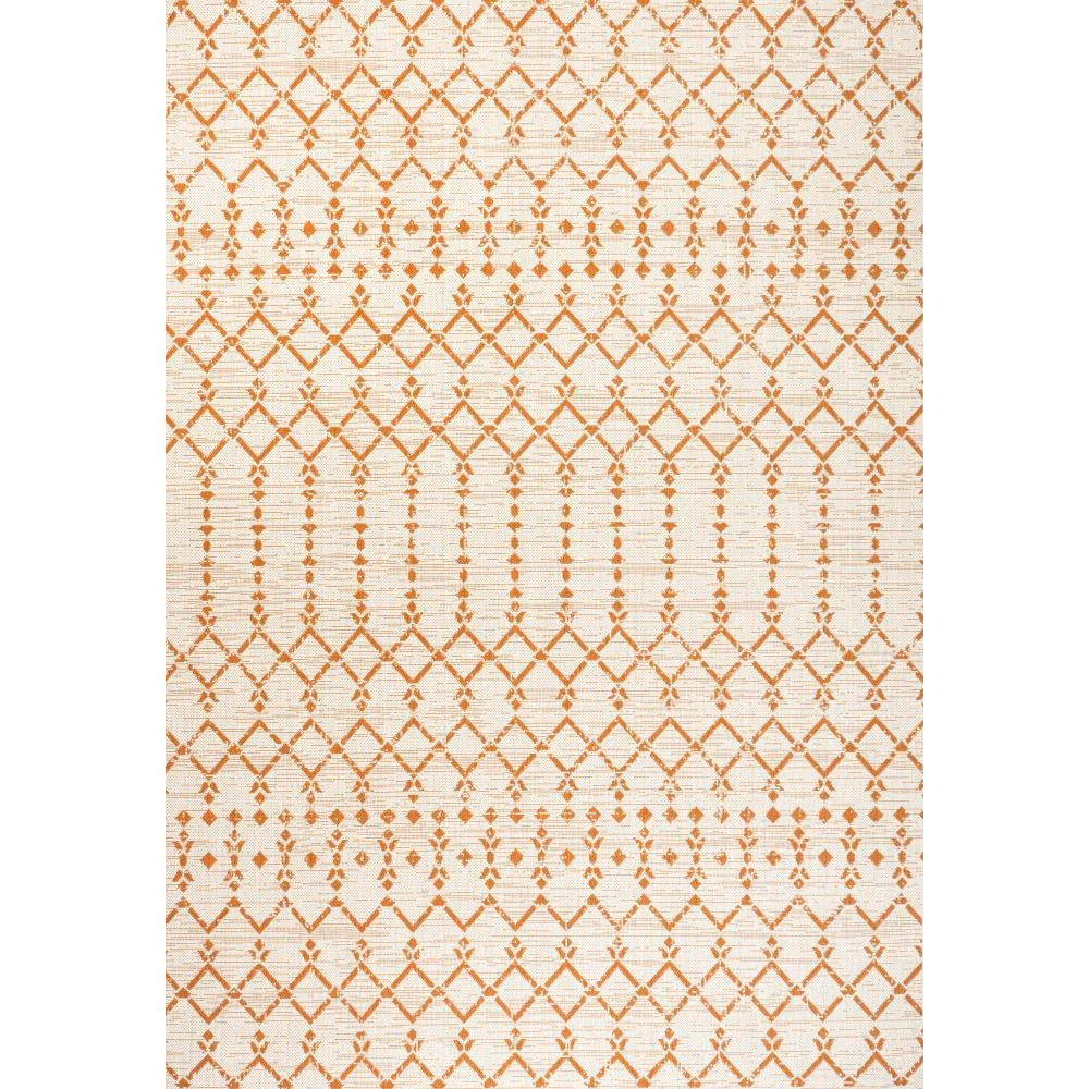 JONATHAN Y Ourika Moroccan Geometric Textured Weave Area Rug - Rectangle