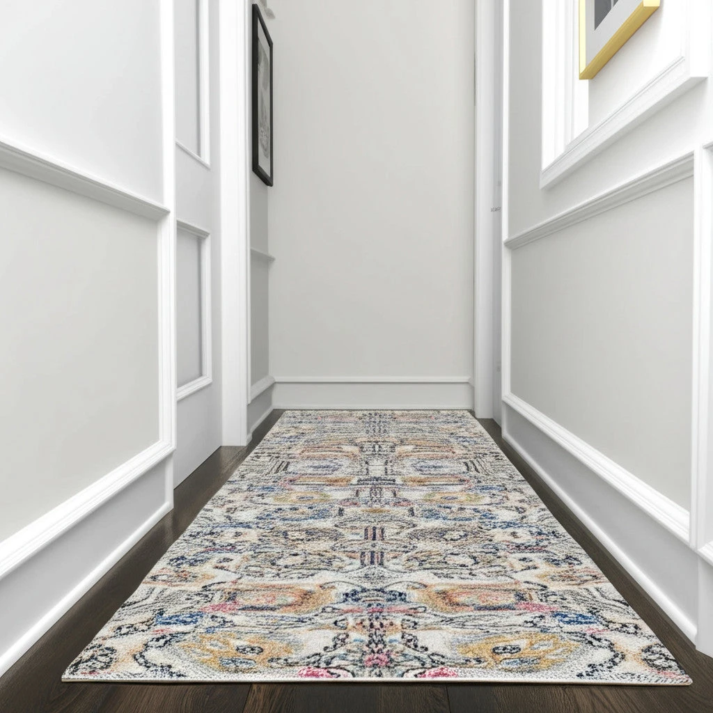 HomeRoots Power Loom Area Rug