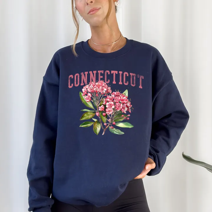 Refinery Number One Connecticut State Flower Sweatshirt